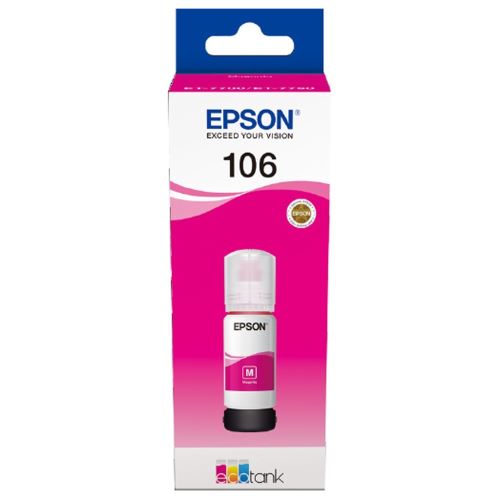 106 EcoTank Magenta ink bottle, originál