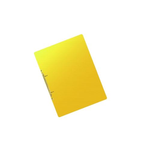 Pořadač PP A4 2kr. Lines žlutá