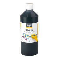 Creall transparentní barva Trans, 500 ml, černá (1)