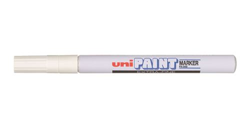 Popisovač UNI PX-203 PAINT 0,8 mm bílý