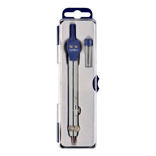Spoko kružítko - S0514, 14 cm, 1 kloub, 1 tuha, modré