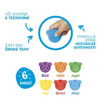 Carioca voskovky Baby Wild 2+, 8 ks (3)