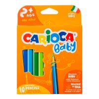 Carioca pastelky trojhranné Baby 2+, 10 ks (1)
