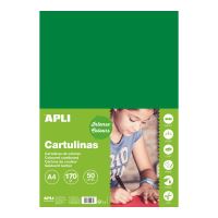 APLI barevný papír, A4, 170 g, tmavě zelený