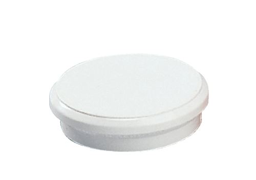 Magnet 24 mm bílý zalitý v plastu