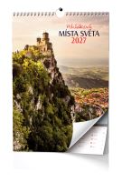 Nástěnný kalendář - Pohádková místa světa  - A3 (2)