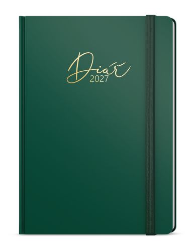 Týdenní diář - Prokop - Luxi - B6 - zelená
