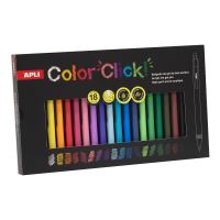 APLI sada akrylových gelových rollerů - Color Click, 18 ks, Full Collection, mix barev (2)