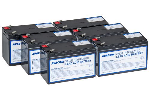 AVACOM AVA-RBP06-12090-KIT - baterie pro UPS CyberPower, Dell, EATON, Effekta, FSP Fortron