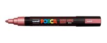 Posca popisovač PC-5M, 1,8 - 2,5 mm, metalická červená (M15) (8)