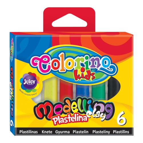 Colorino modelovací hmota, kulatá, 6 barev