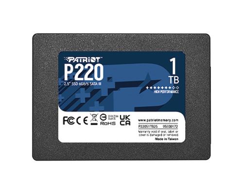 PATRIOT P220/1TB/SSD/2.5"/SATA/3R