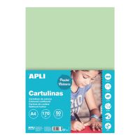 APLI barevný papír, A4, 170 g, smaragdově zelený