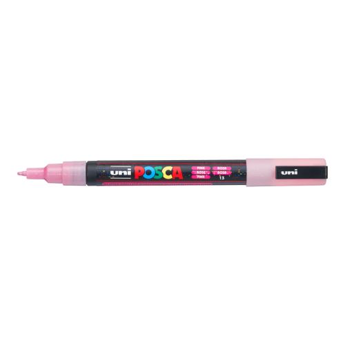 Posca popisovač PC-3ML, 0,9 - 1,3 mm, třpytivě růžová (L13)