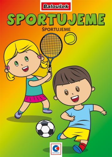 Omalovánka A5 - Sportujeme