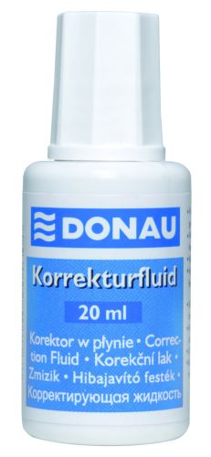 DONAU opravný lak se štětečkem, 20 ml, lihový