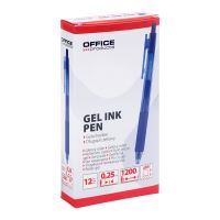 Office Products gelový roller, 0,25 mm, modrý (1)