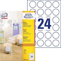 Kulaté etikety O 40 mm 200 g/m2 AVERY Zweckform
