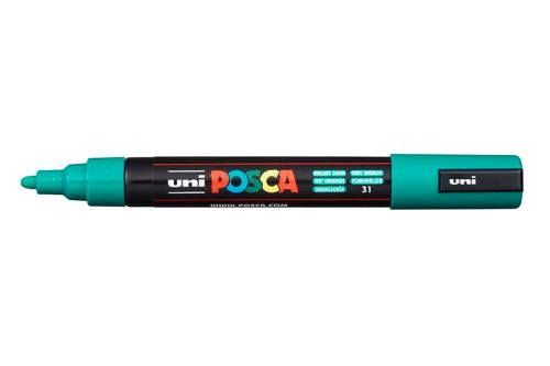 Popisovač POSCA PC-5M 1,8 - 2,5 mm smaragdový (31)