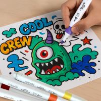 Spoko sada popisovačů - COLOUR POP, 2 - 5 mm, 12 ks, mix barev (7)