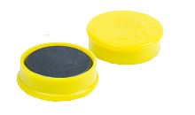 Magnet 30 mm žlutý zalitý v plastu (1)