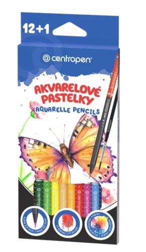 Centropen pastelky akvarelové 9523 - 12 barev