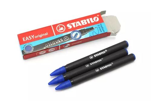 Náplň STABILO EASY 0,5mm modrá  3 ks
