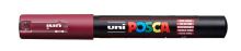 Posca popisovač PC-1M, 0,7 - 1 mm, bordó (60) (9)