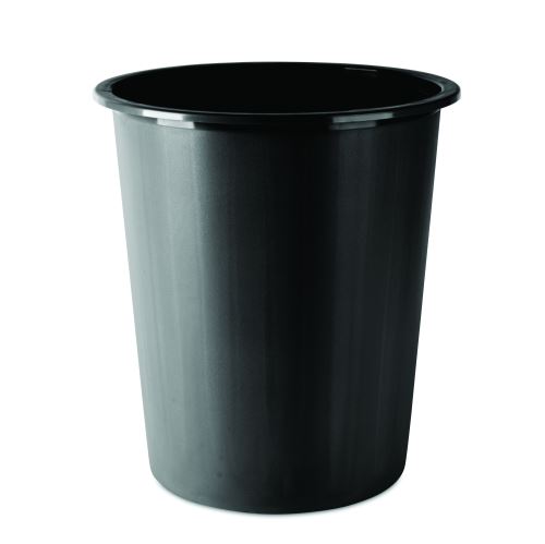Odpadkový koš, 14 l, PP, černý DONAU