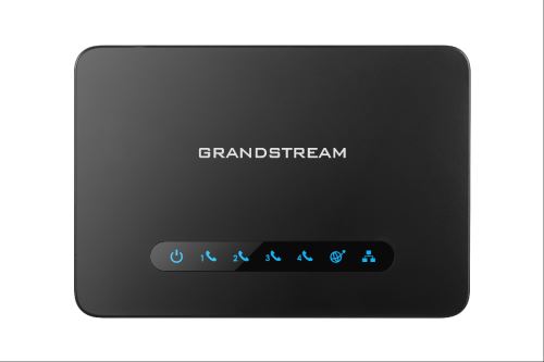 Grandstream HT814 (ATA), 4x FXS, 2 SIP účty, 1x Gbit LAN, NAT router, 3-cestná konf., auto