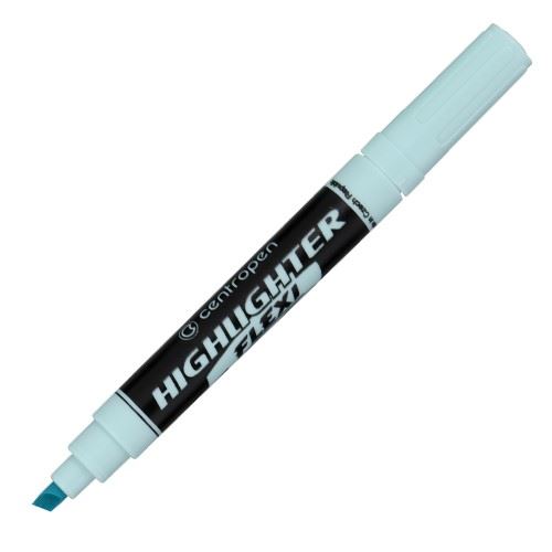 Centropen zvýrazňovač 8542 flexi soft modrý