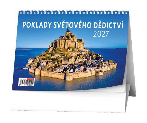 Stolní kalendář - Poklady světového dědictví