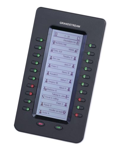 Grandstream GXP2200EXT, přídavný modul, LCD displej, 40 BLF tlačítek (GXP2170, GXP2140, GX