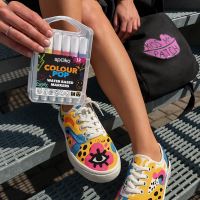 Spoko sada popisovačů - COLOUR POP, 2 - 5 mm, 12 ks, mix barev (8)