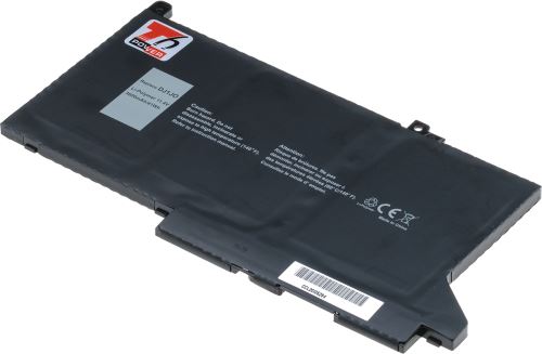 Baterie T6 power Dell Latitude 7280, 7290, 7380, 7390, 7480, 7490, 3600mAh, 41Wh, 3cell, L
