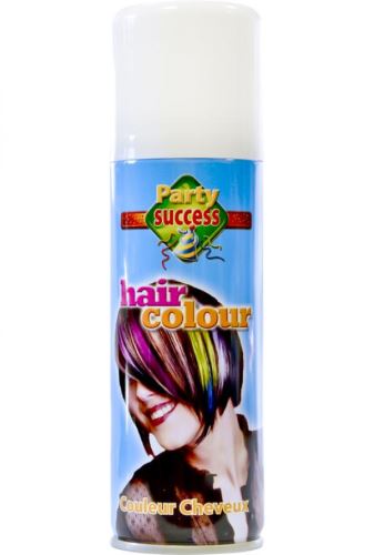 Party Success Hair Colour barevný lak na vlasy BÍLÝ 125 ml sprej