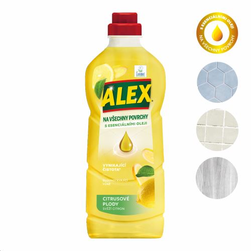 Marca Alex - čistič na všechny povrchy, 1 l, citrusy