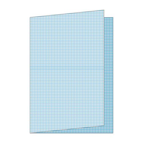 Papír skládaný A3 čtvereček balení 250 listů "dvojlist"