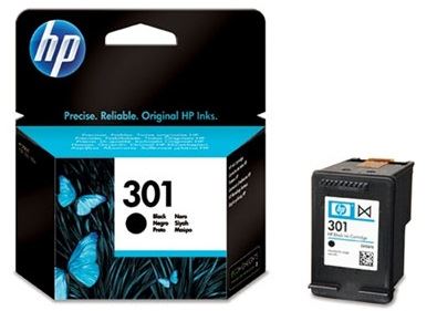 HP 301 černá inkoustová kazeta, CH561EE, originál