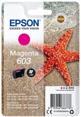 Epson singlepack, Magenta 603, originál