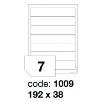 Etikety 192x38 7 etiket arch/100 archů