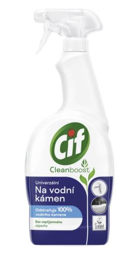 Cif Cleanboost univerzální čisticí sprej na vodní kámen 750 ml.