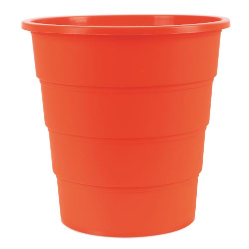 Odpadkový koš, 16 l, PP, oranžový Office Products