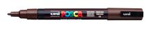 Posca popisovač PC-3M, 0,9 - 1,3 mm, tmavě hnědá (22) (8)