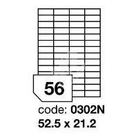 Samolepící etikety 52,5x21,2 56 etiket Azorella