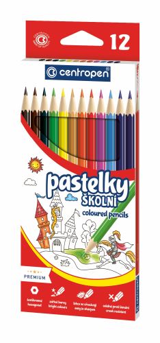 Pastelky šestihranné 9520/12 sada 12 ks