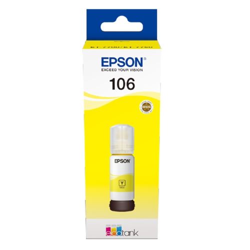 106 EcoTank Yellow ink bottle, originál