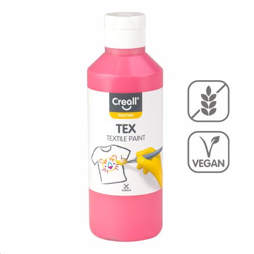 Creall textilní barva TEX, 250 ml, růžová
