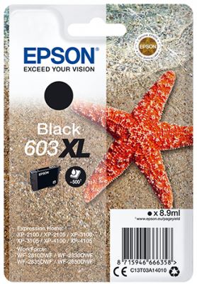 EPSON siglepack, Black 603XL