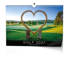 Nástěnný kalendář - Golf - české resorty (2)